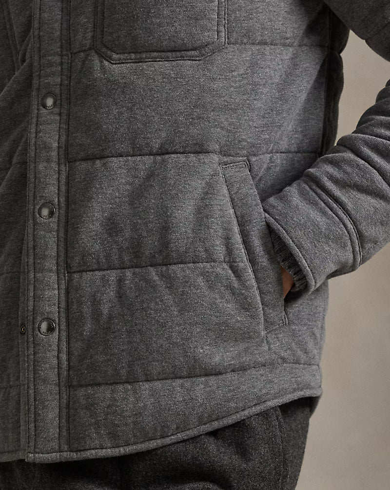 Quilted Jersey Overshirt