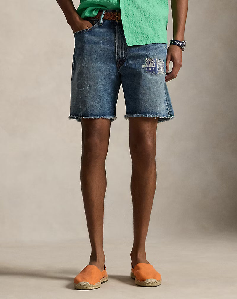 8-Inch Vintage Classic Fit Denim Short