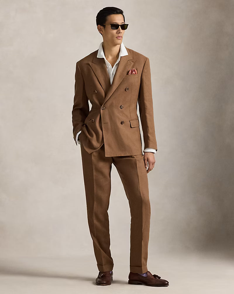 Polo Tailored Fit Linen Suit Jacket