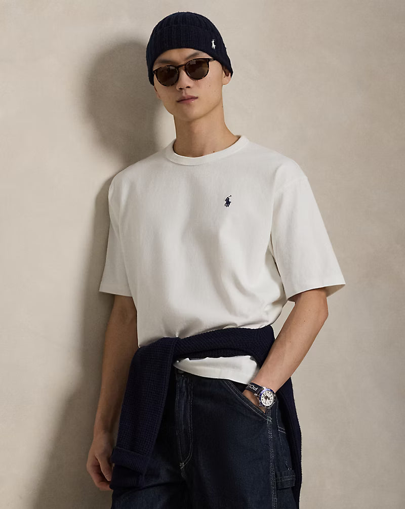 Relaxed Fit Jersey Crewneck T-Shirt