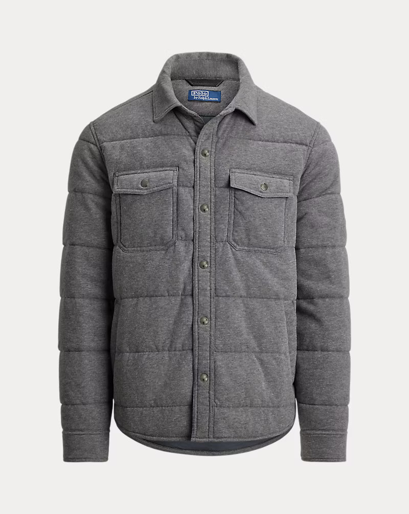 Quilted Jersey Overshirt