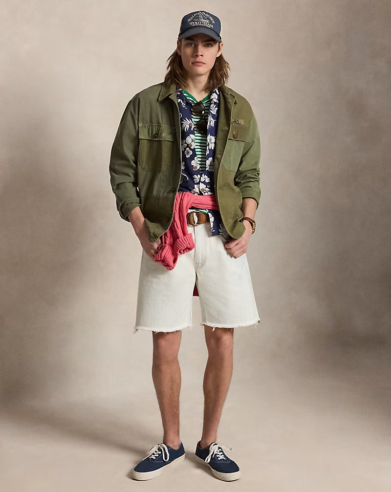 8-Inch Vintage Classic Fit Denim Short