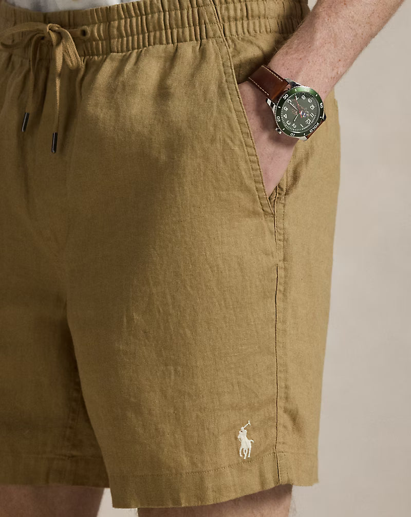 6-Inch Polo Prepster Linen Short