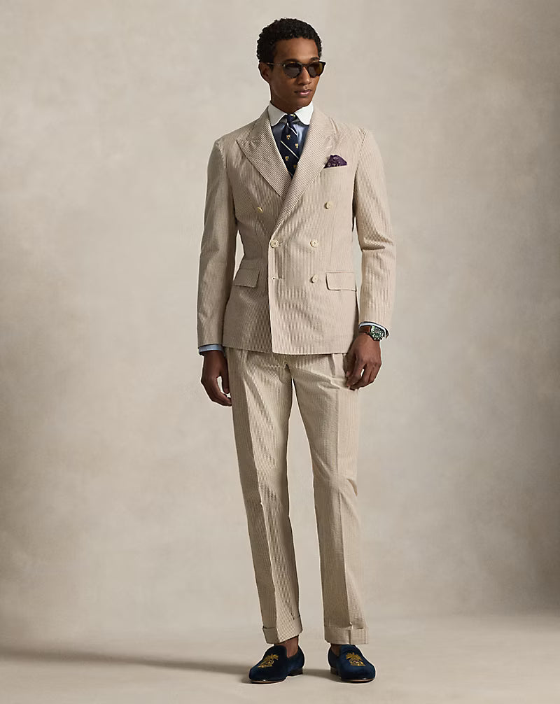 Polo Soft Tailored Fit Seersucker Jacket