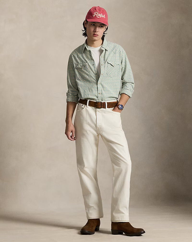 Classic Fit Checked Western Shirt