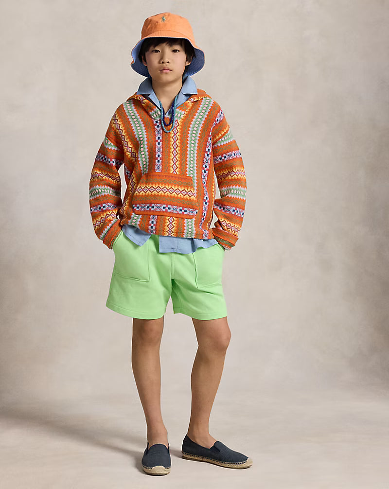 French Terry Drawstring Short