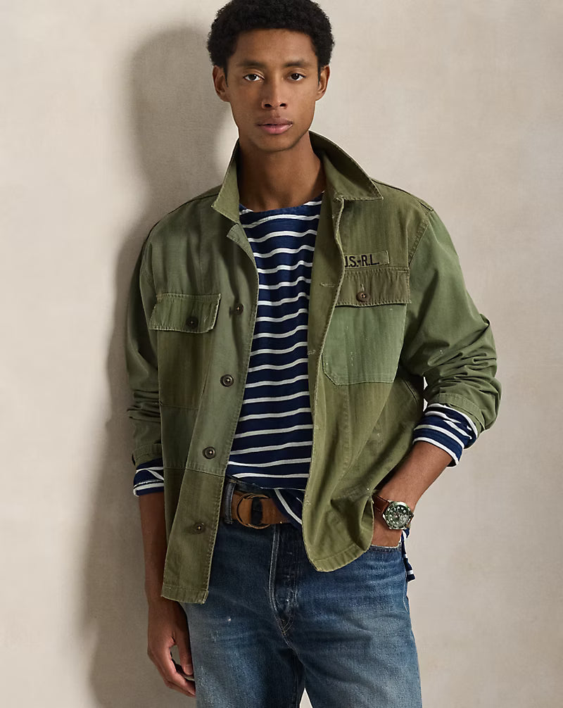 Classic Fit Striped Jersey T-Shirt
