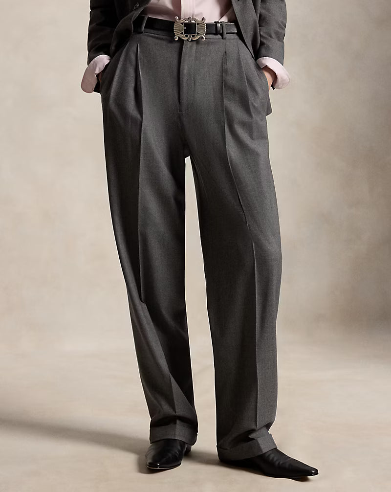 Wool-Blend Bacall Pant