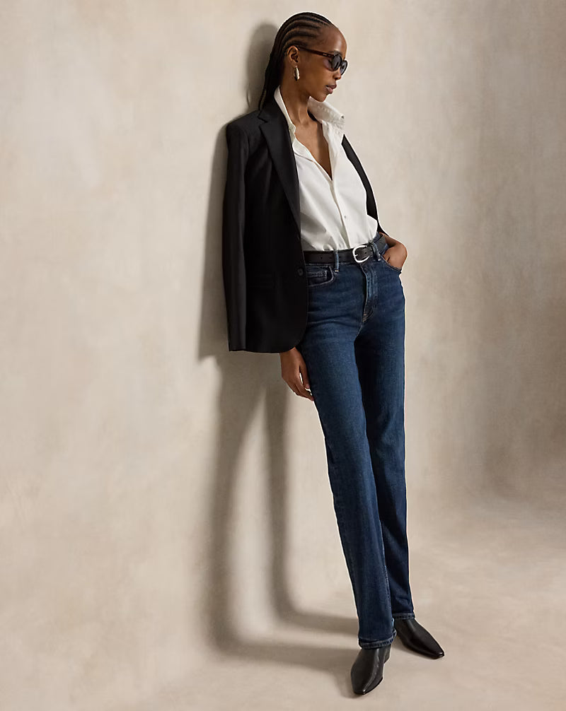 High-Rise Straight Jean