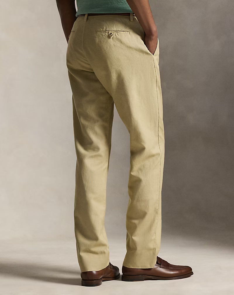 Bedford Classic Fit Linen-Cotton Pant