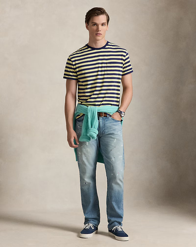 Classic Fit Striped Jersey T-Shirt