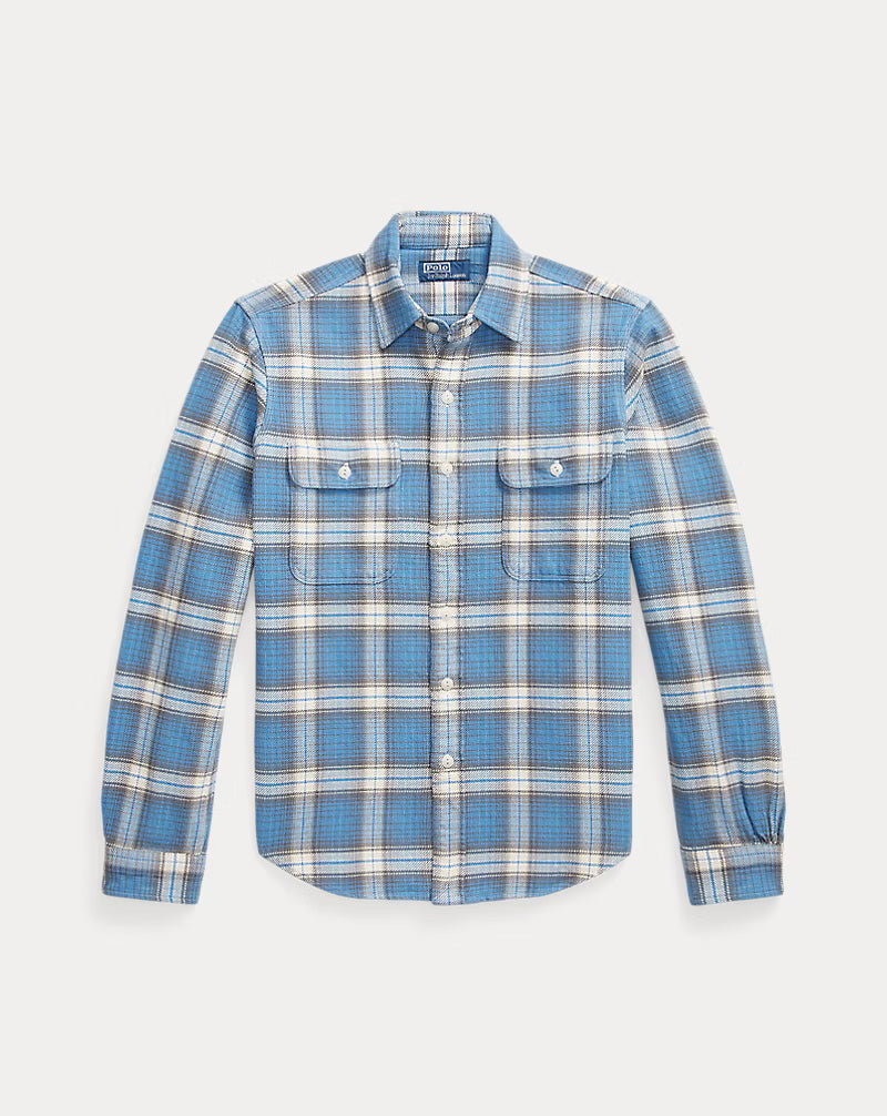 Classic Fit Plaid Flannel Workshirt