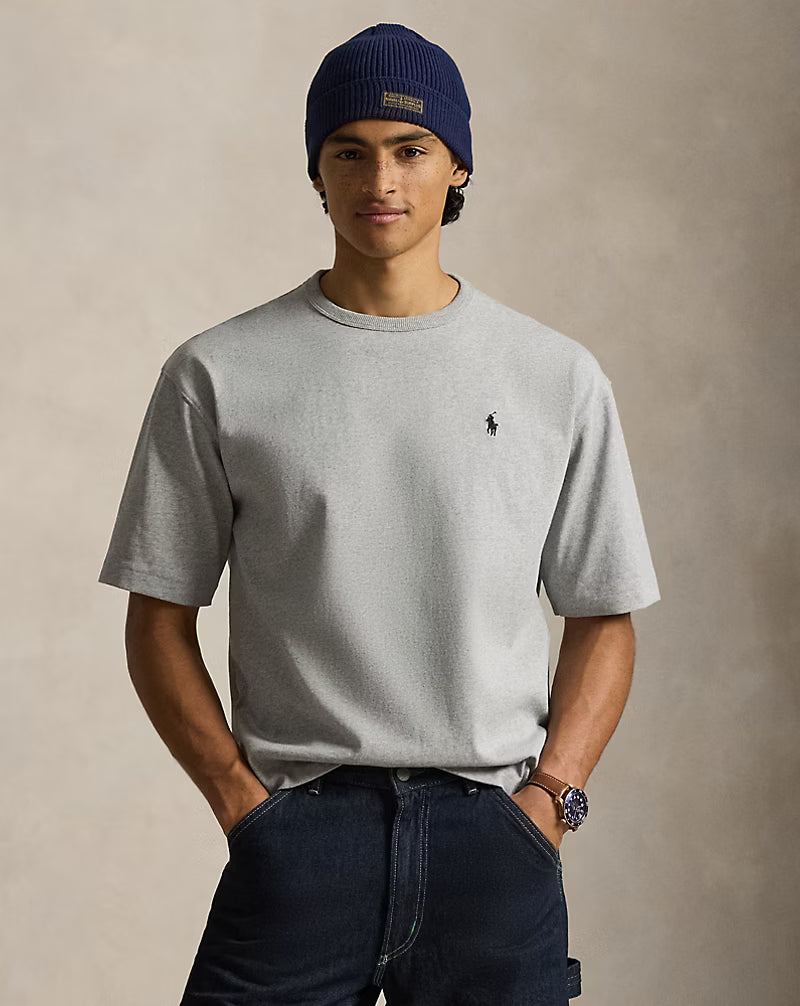 Relaxed Fit Jersey Crewneck T-Shirt