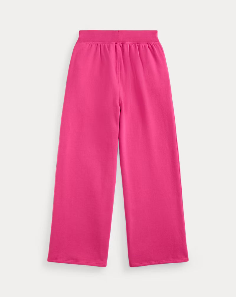 Big Pony Fleece Wide-Leg Sweatpant