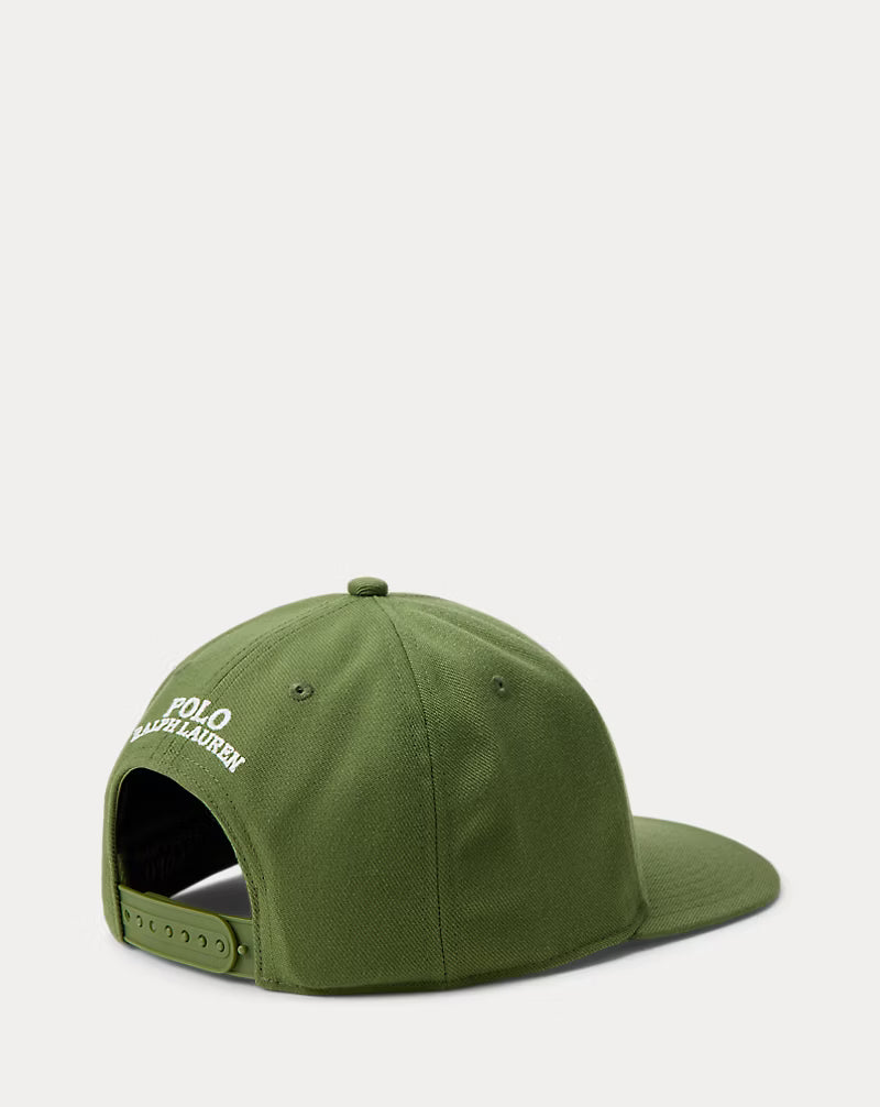 Twill High-Crown Ball Cap