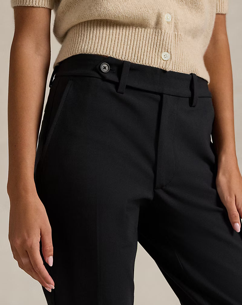 Stretch-Cotton Blend Slim Pant