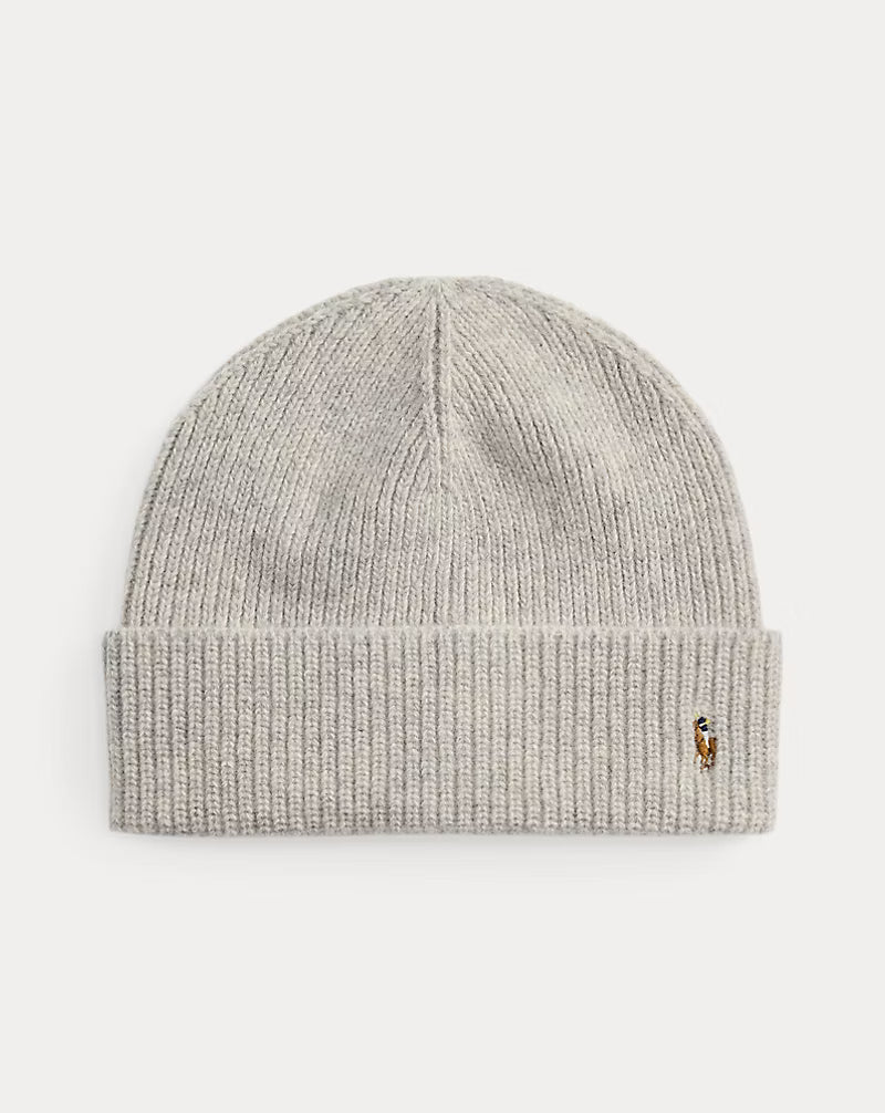 Signature Pony Wool-Blend Beanie