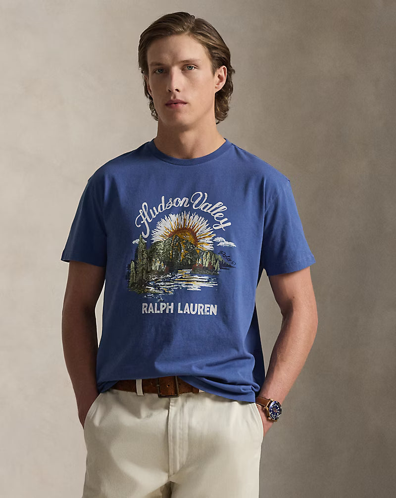 Classic Fit Jersey Graphic T-Shirt