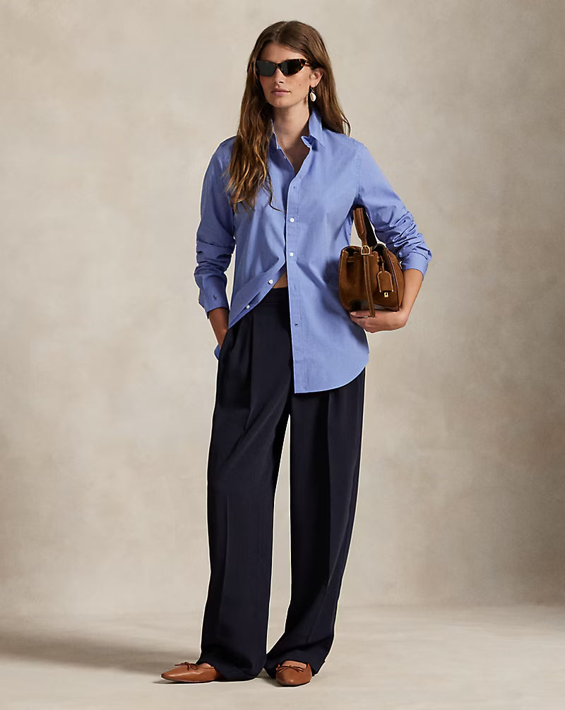 End-On-End Stretch Slim Fit Cotton Shirt