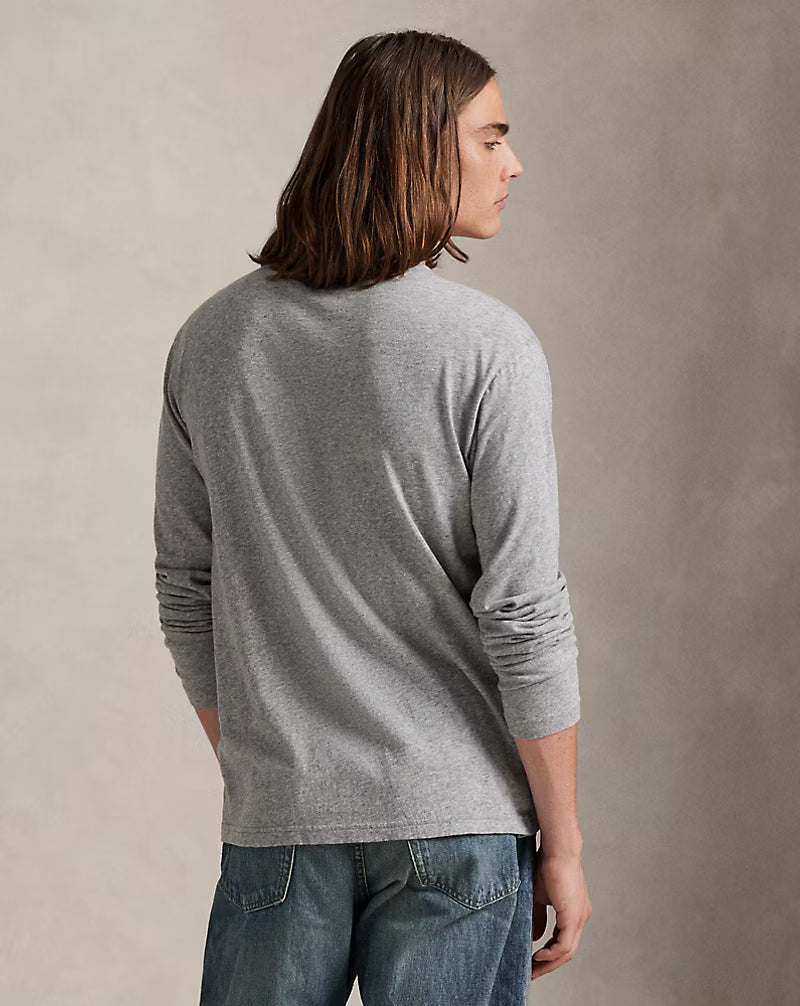 Slub Jersey Henley Shirt