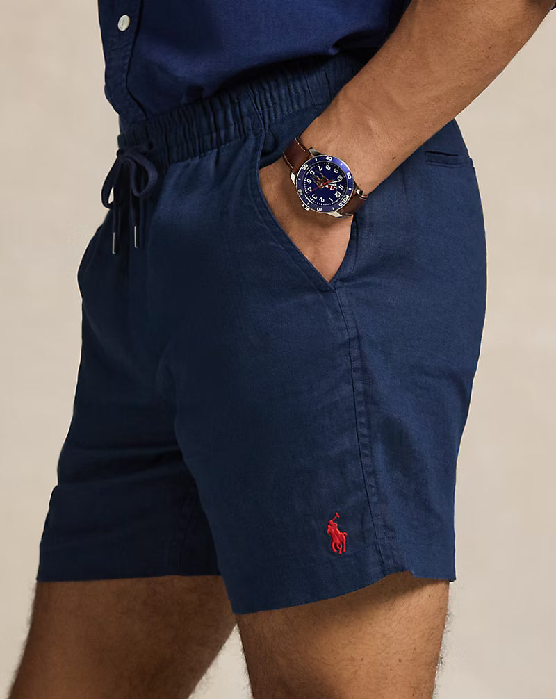 6-Inch Polo Prepster Linen Short