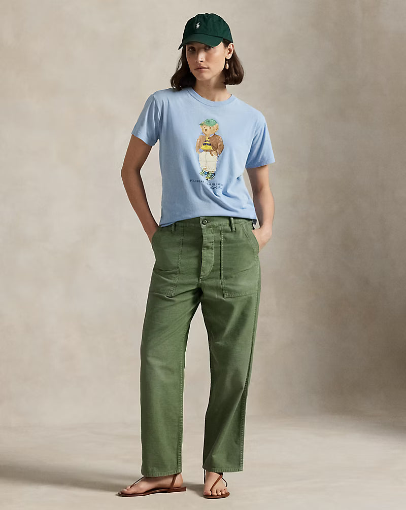 Polo Bear Cotton Jersey Tee