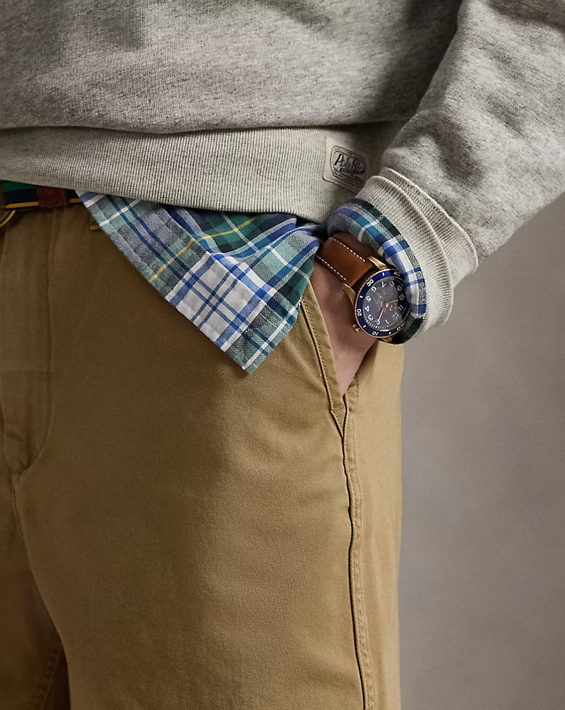 10-Inch Relaxed Fit Chino Short