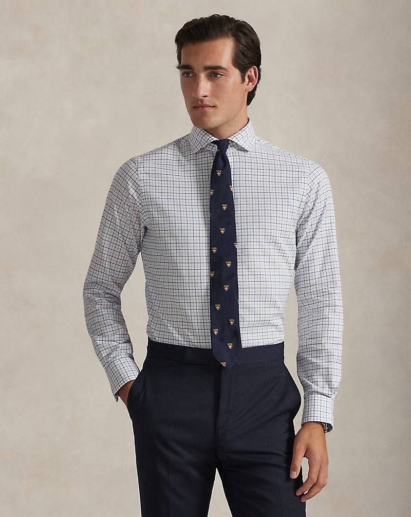 Classic Fit Tattersall Twill Shirt