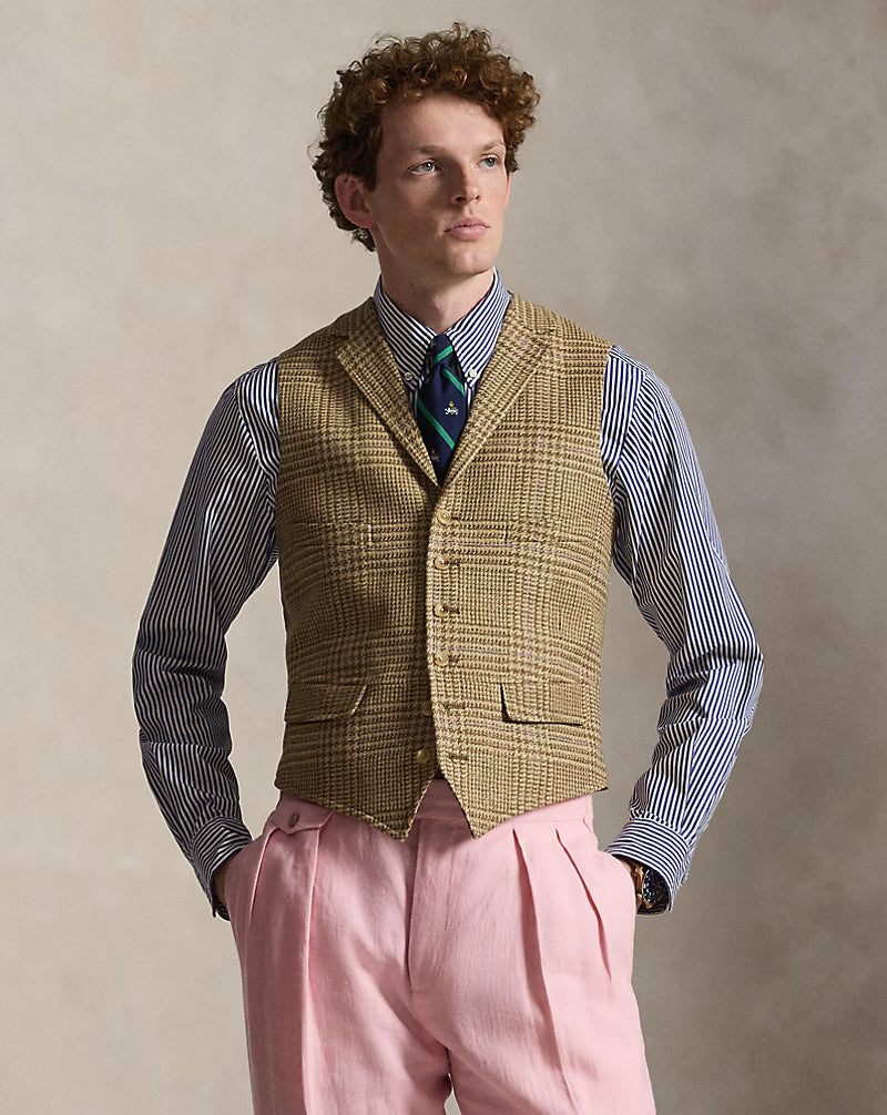 Summer Tweed Vest