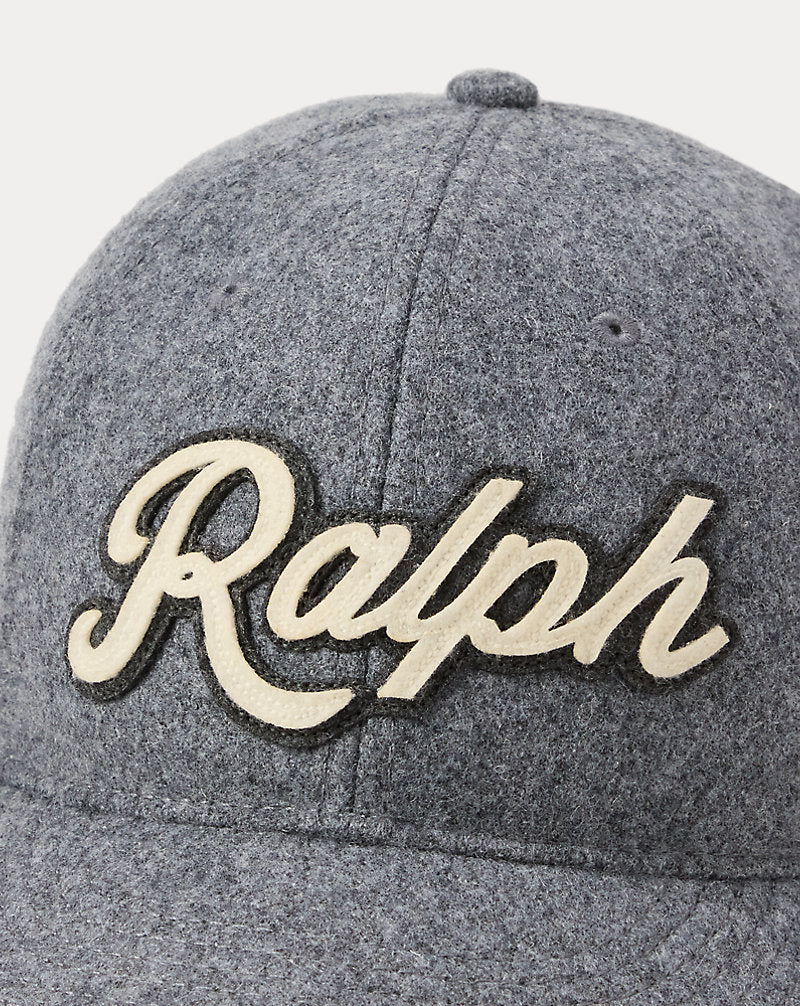 The Ralph Logo Wool-Blend Ball Cap
