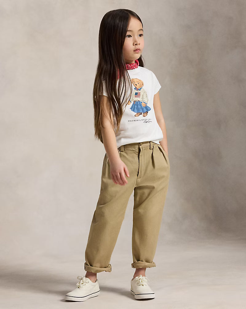 Polo Bear Cotton Jersey Tee