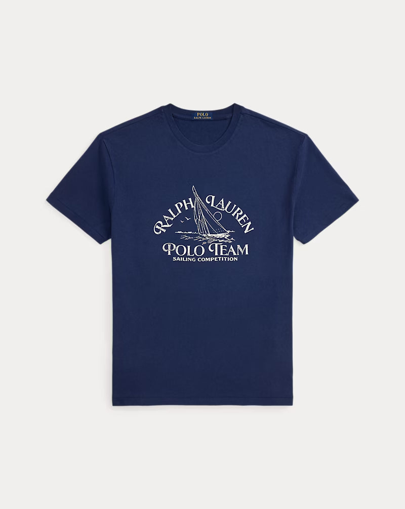 Classic Fit Jersey Graphic T-Shirt