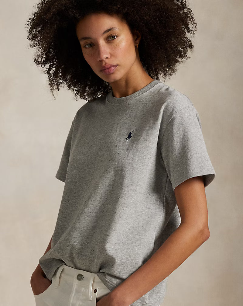 Relaxed Fit Cotton Jersey Tee