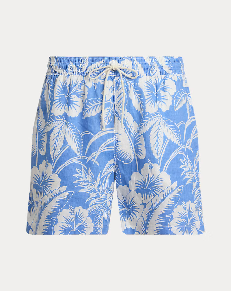5.75-Inch Traveler Linen Swim Trunk