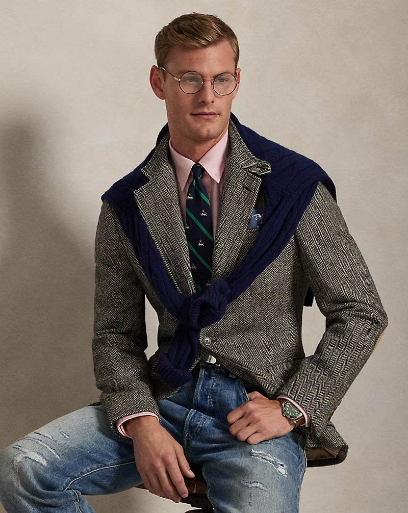 The RL67 Herringbone Tweed Jacket