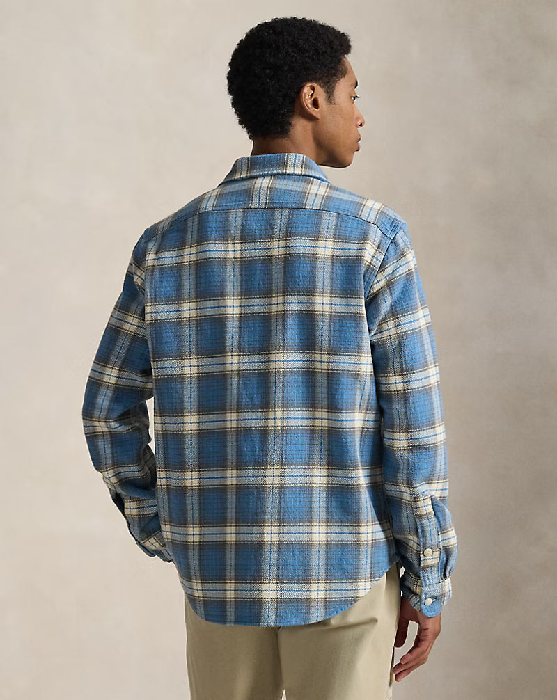 Classic Fit Plaid Flannel Workshirt