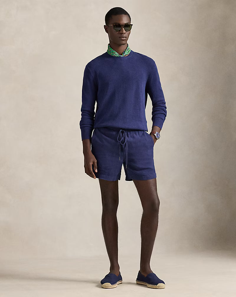 6-Inch Polo Prepster Linen Short