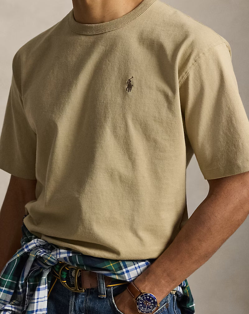 Relaxed Fit Jersey Crewneck T-Shirt