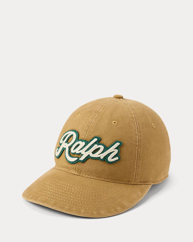 The Ralph Logo Twill Ball Cap