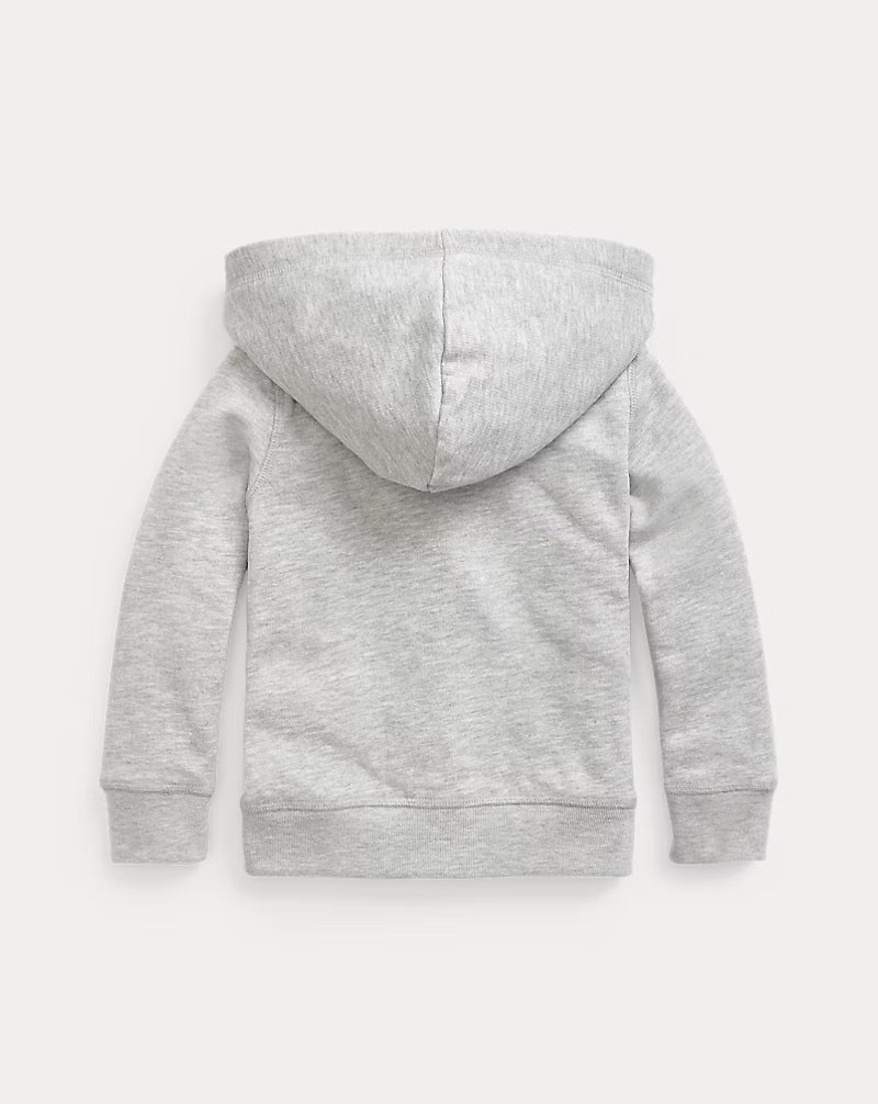 Cotton-Blend-Fleece Full-Zip Hoodie